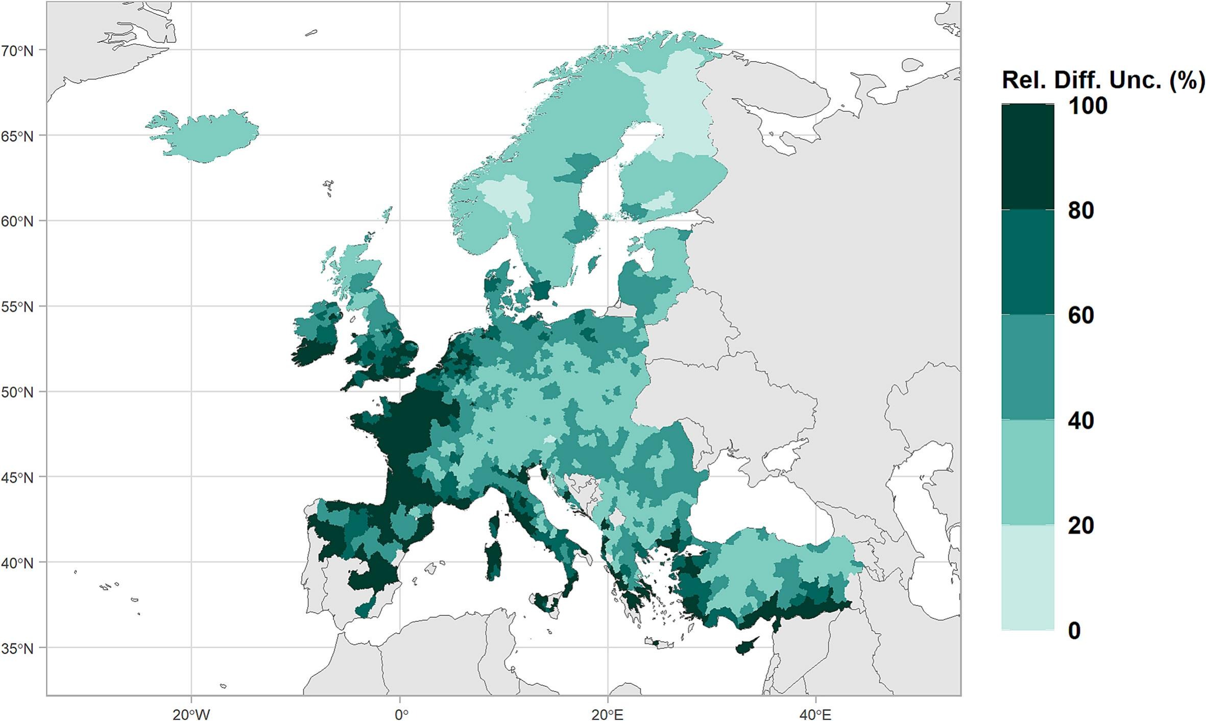  Estimation de l&rsquo;évolution de la charge de neige extrême en Europe en fonction des niveaux de réchauffement climatique 